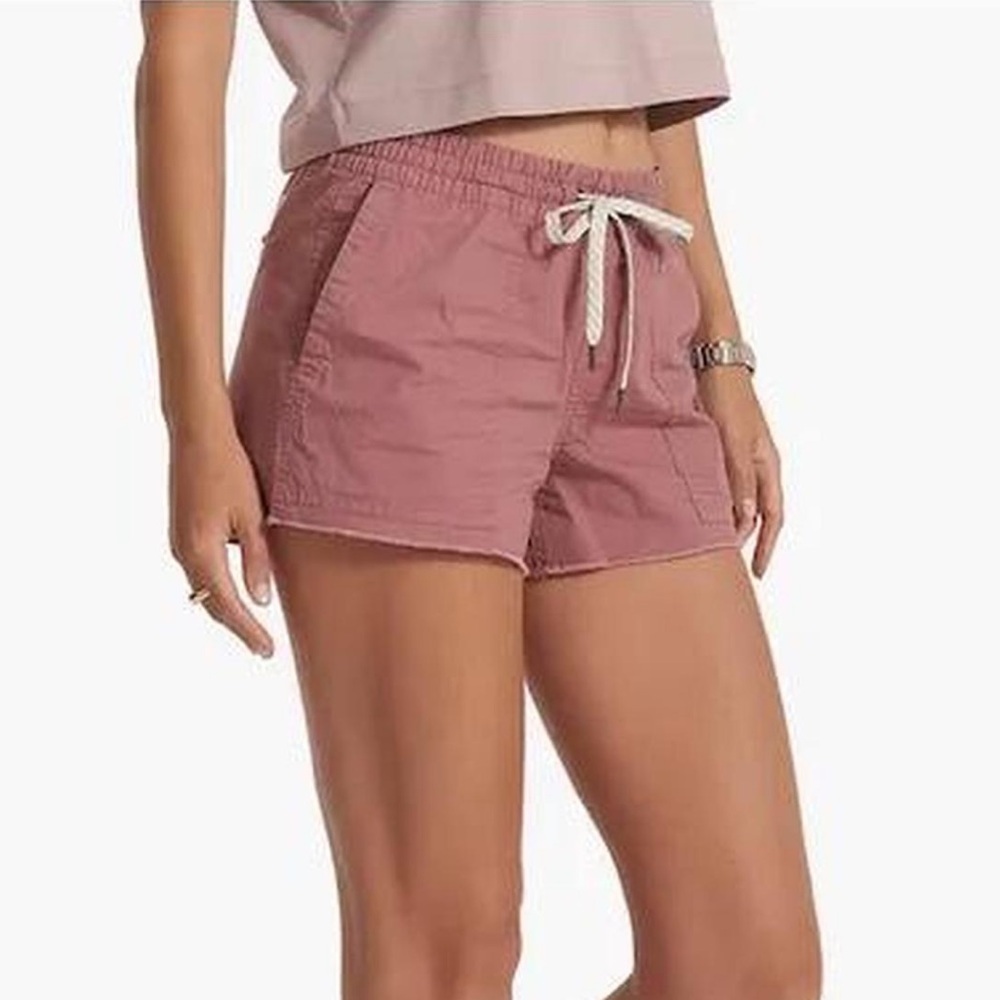 Vuori Vintage Ripstop Short in Marsala Size Medium